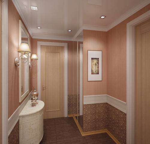 Обои в коридор